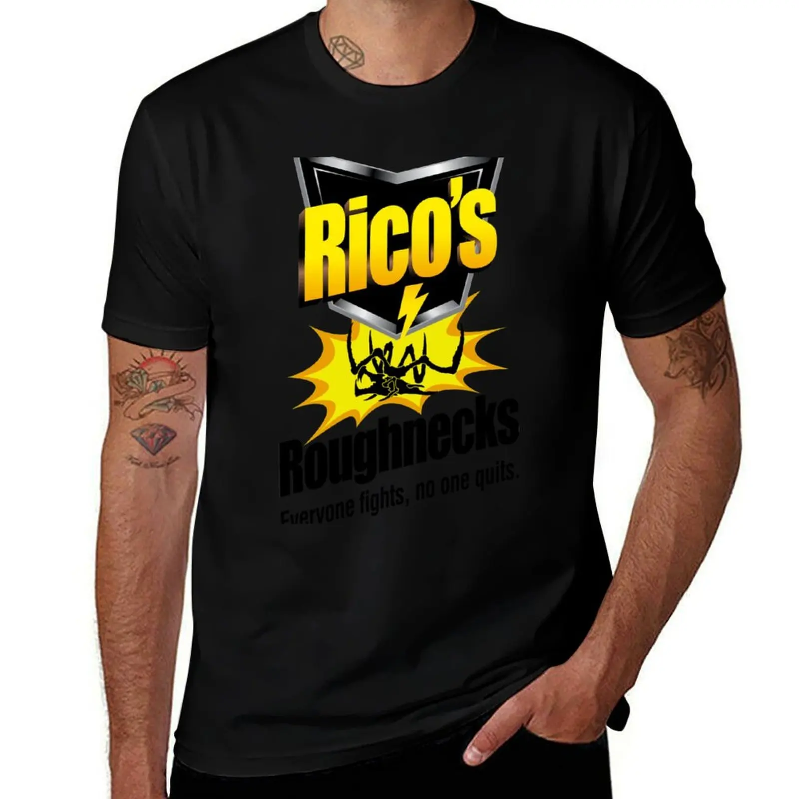 Rico's Roughnecks Classic T-Shirt Utility Casual Work T-Shirt