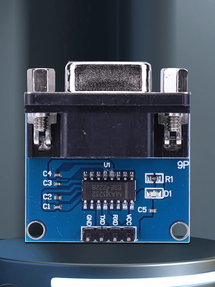 Max3232 rs232 para módulo conversor de porta serial ttl 3.3v-5.5v max232 placa piscante fêmea serial para módulo ttl max3232 chip