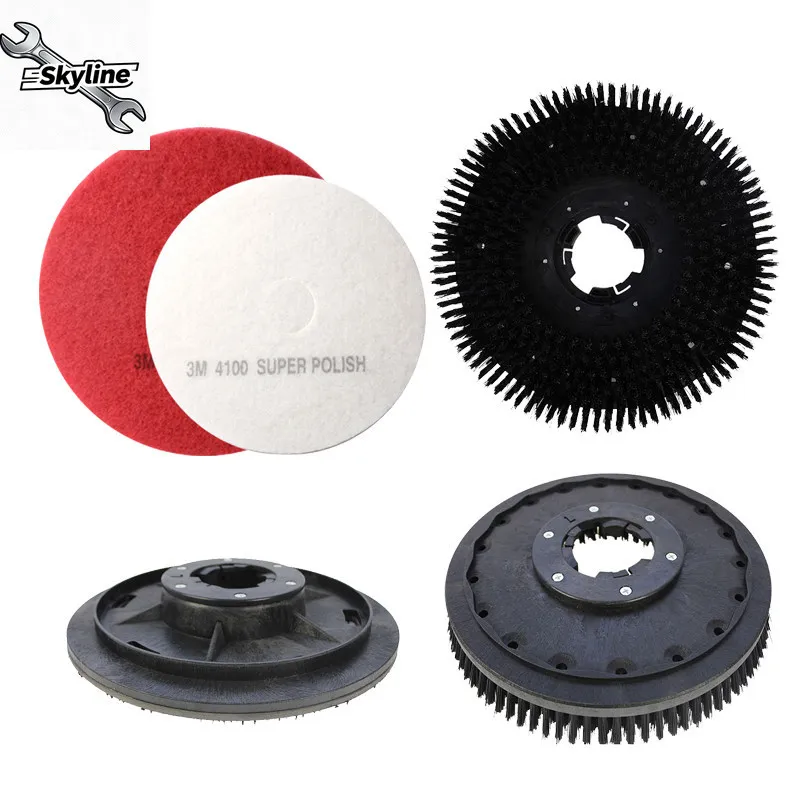17 Inch Soft Bristle Carpet Brush for P18-150HD Floor Scrubber Machine Parts