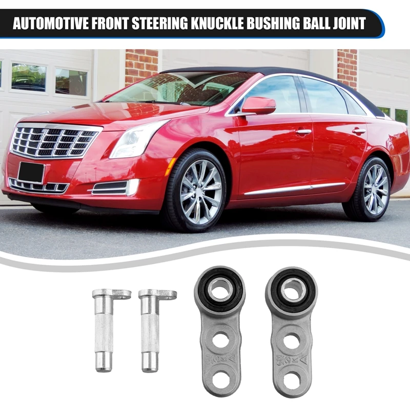 4PCS Front Knuckle Bushing Ball Joint For CADILLAC XTS 2013-2019 BUICK ENVISION 2.0L 3.6L 23275106 23315420