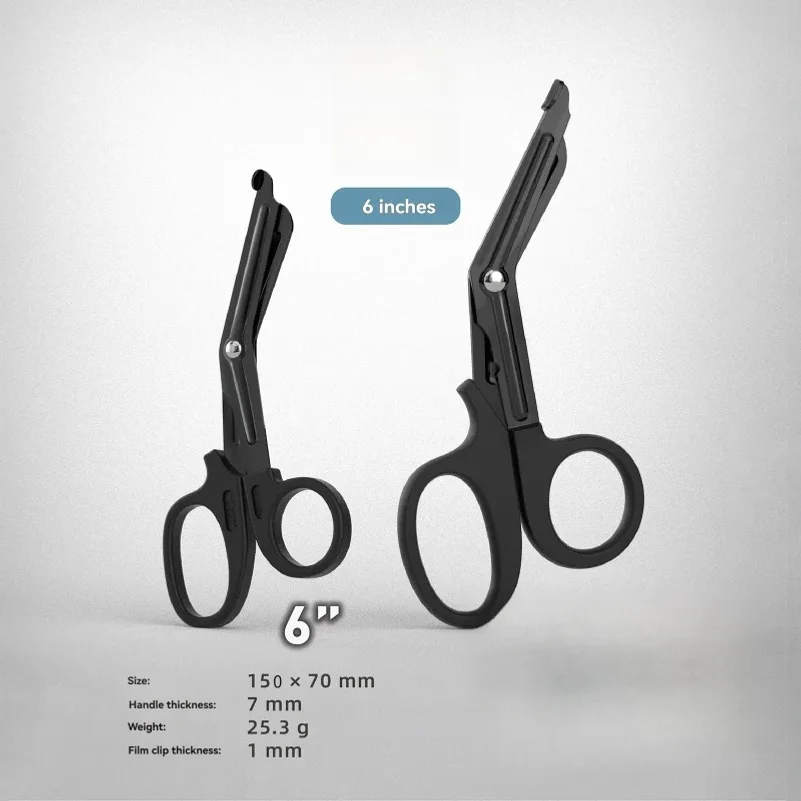 Paramedic Medical Rescue Tools Trauma Gauze Emergency First Aid Scissors Outdoor Utility Wilderness Survival Camp Bandage Care