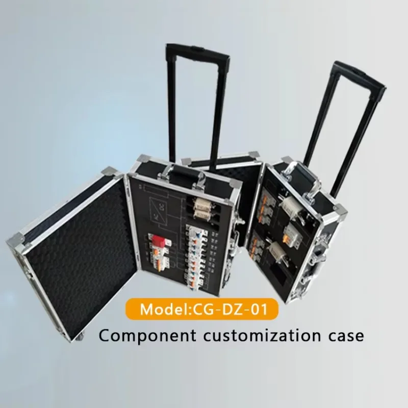 Aluminum Custom OEM/ODM Shockproof Anti-Dust Anti-Moisture Tool Storage Toolbox Traveling Small Flight Case Customizable High
