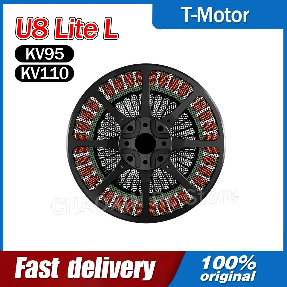 

T-MOTOR U8 Lite L KV95 KV110 Outrunner Brushless Motor For Efficiency Powerful For RC Drone Multirotor VTOL UAV Quadrotor
