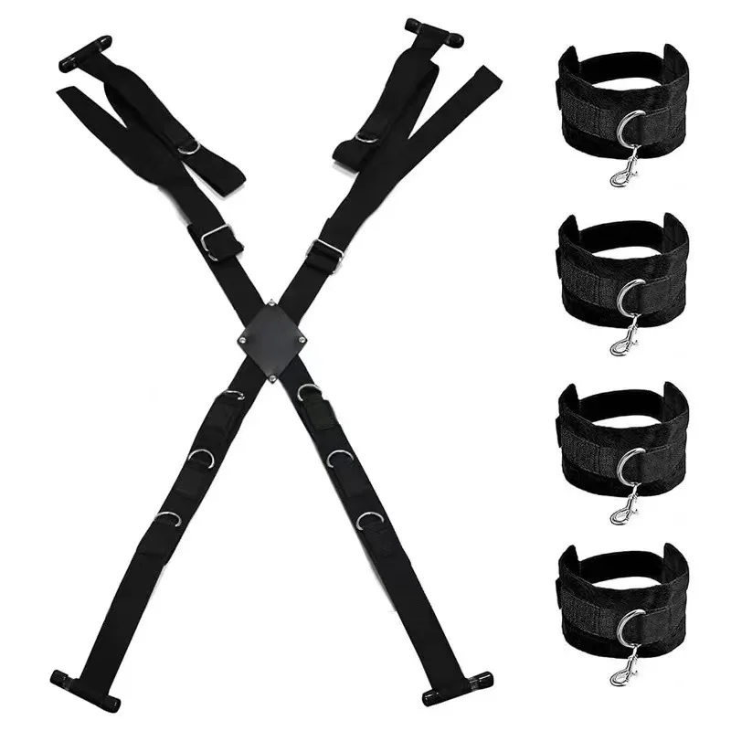 Heavy‑Duty Door Mount Swing Sling Restraint Strap Portable Door Hanging Bondage Accessory for Adult Couple Intimate Play