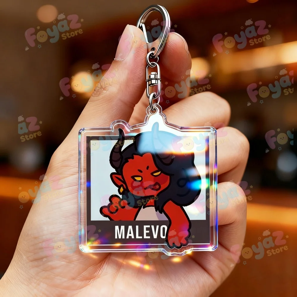 Dispatch Keychain for Accessories Blonde Blazer Flambae Robert Waterboy Sonar Invisigal Keyring Jewelry Gaming Fans Gifts