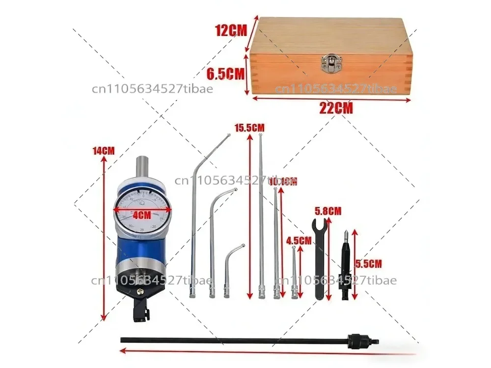 Blue Industrial-Grade Centering Lever Gauge Precision Measurement Tool for Workshop And Engineering Use