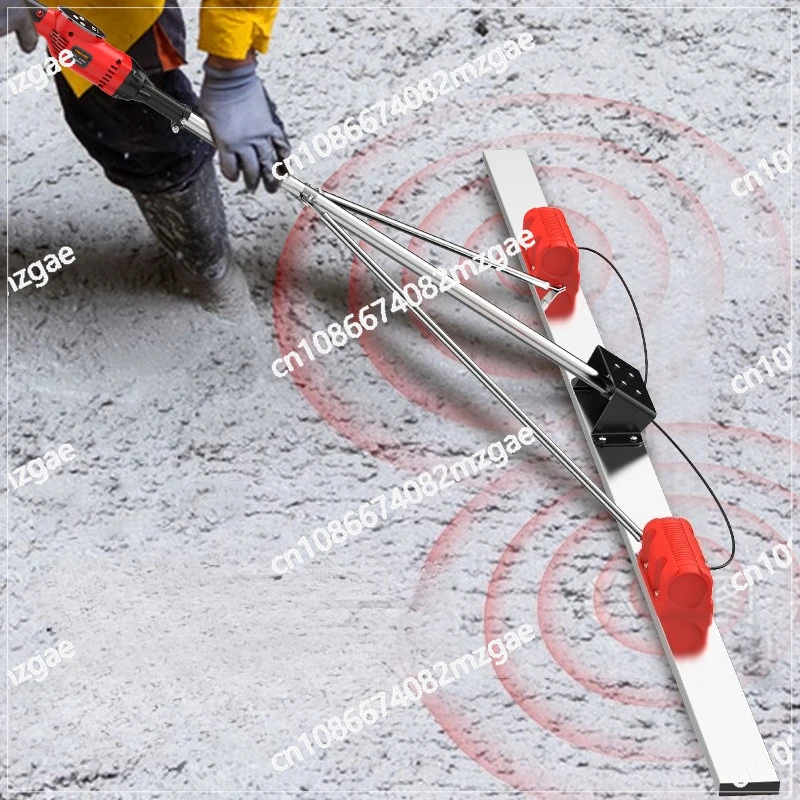 

Электрический вибрационный винт для бетона — сверхширокий и утолщенный ручной выравниватель полов с литиевой батареей большой емкости, прочный электроинструмент