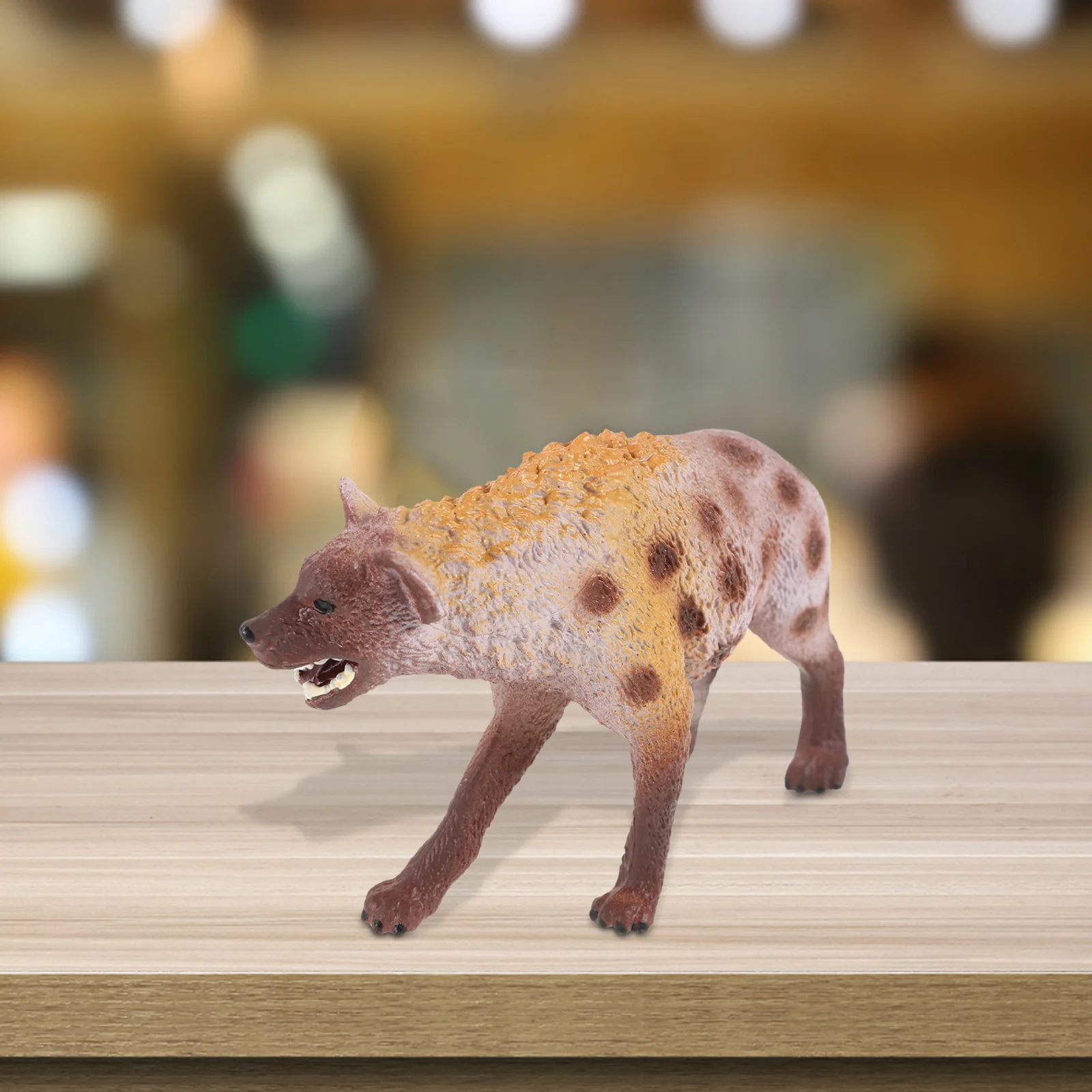 

Statue Simulation Hyena Model Child Kids Toys Animal Figurines Plastic Hippo Wildlife Cognitive