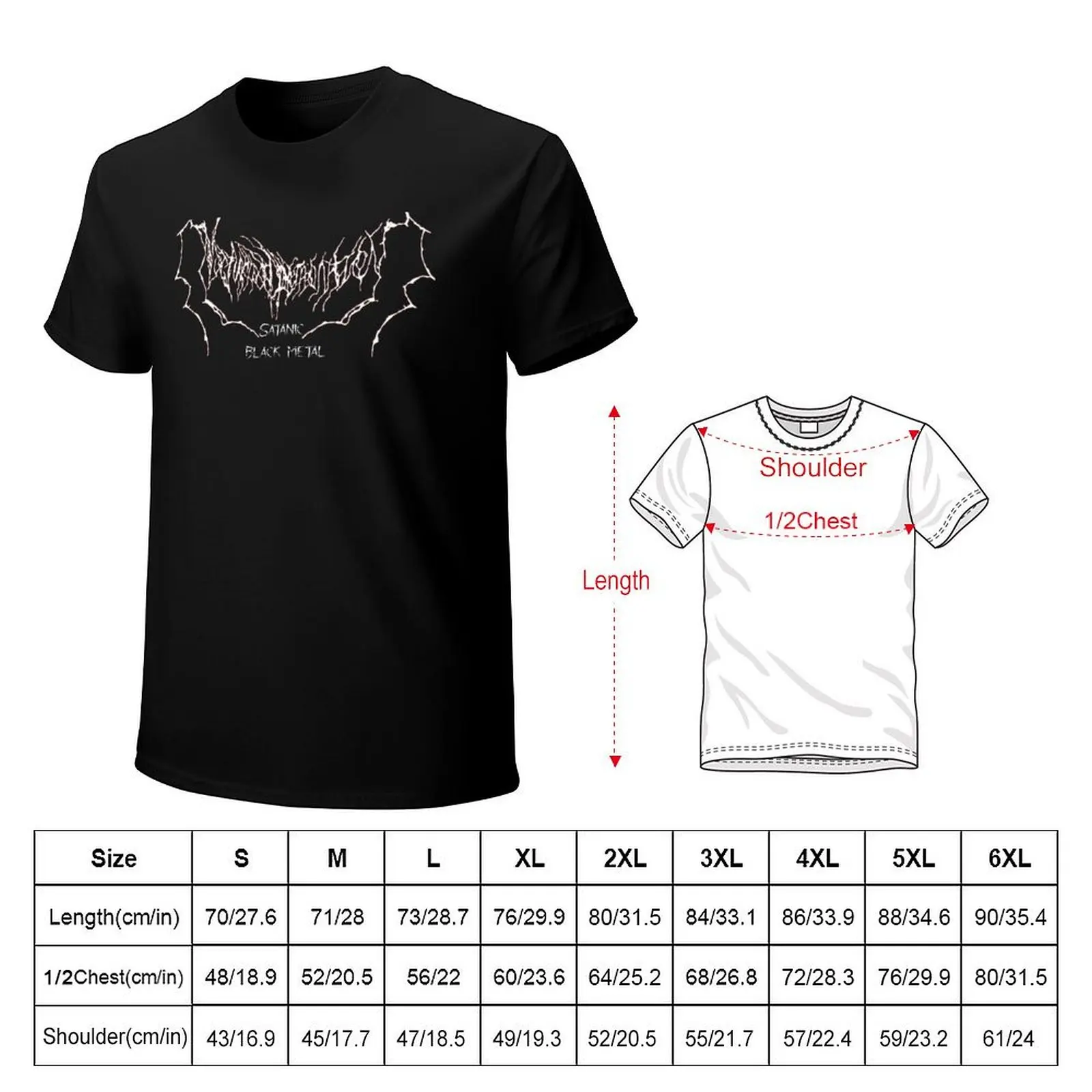 Nocturnal Premonition Satanic Black Metal T-Shirt Cool Dry Performance T-Shirt