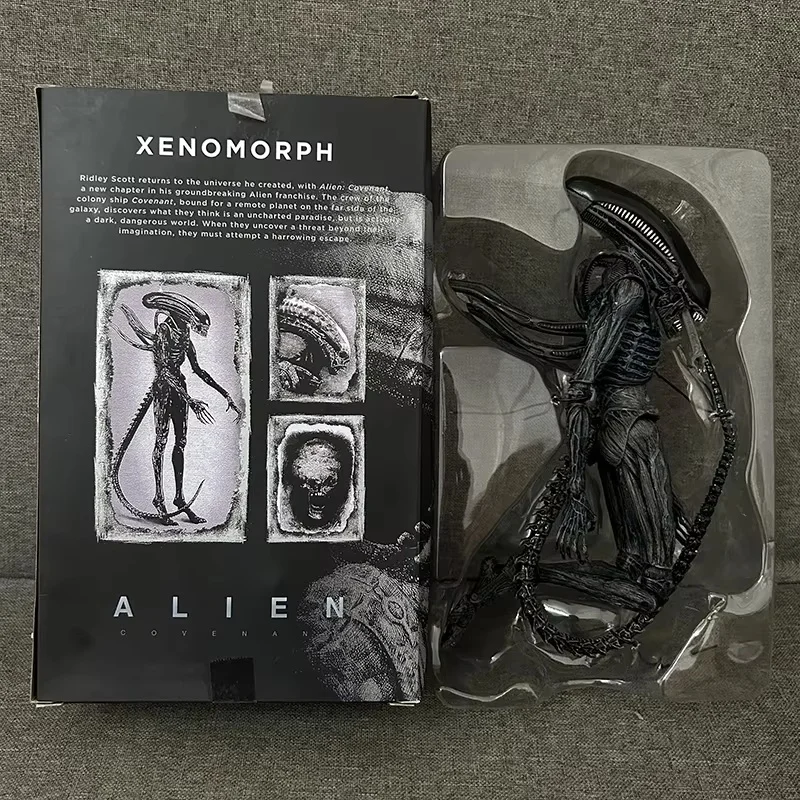 ชุดฟิกเกอร์เอเลี่ยนจากภาพยนตร์ Neca Alien Creature Pack Covenant Neomorph Xenomorph ผลิตจากพีวีซี ของสะสม ของเล่นตกแต่ง ซีรีส์เอเลี่ยน
