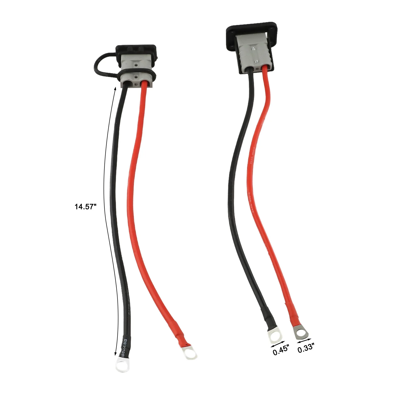 Electrical Connection 48x37mmx16mm Battery Quick Connector Extreme Temperature Resistance Electrical Equipment Connection