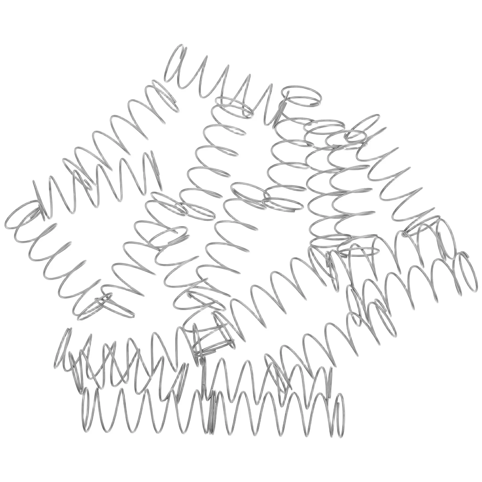 

20Pcs Bathroom Toilet Repair Parts Spring High Tension Mini Coil for Cistern Cover Push Button Universal Fit DIY