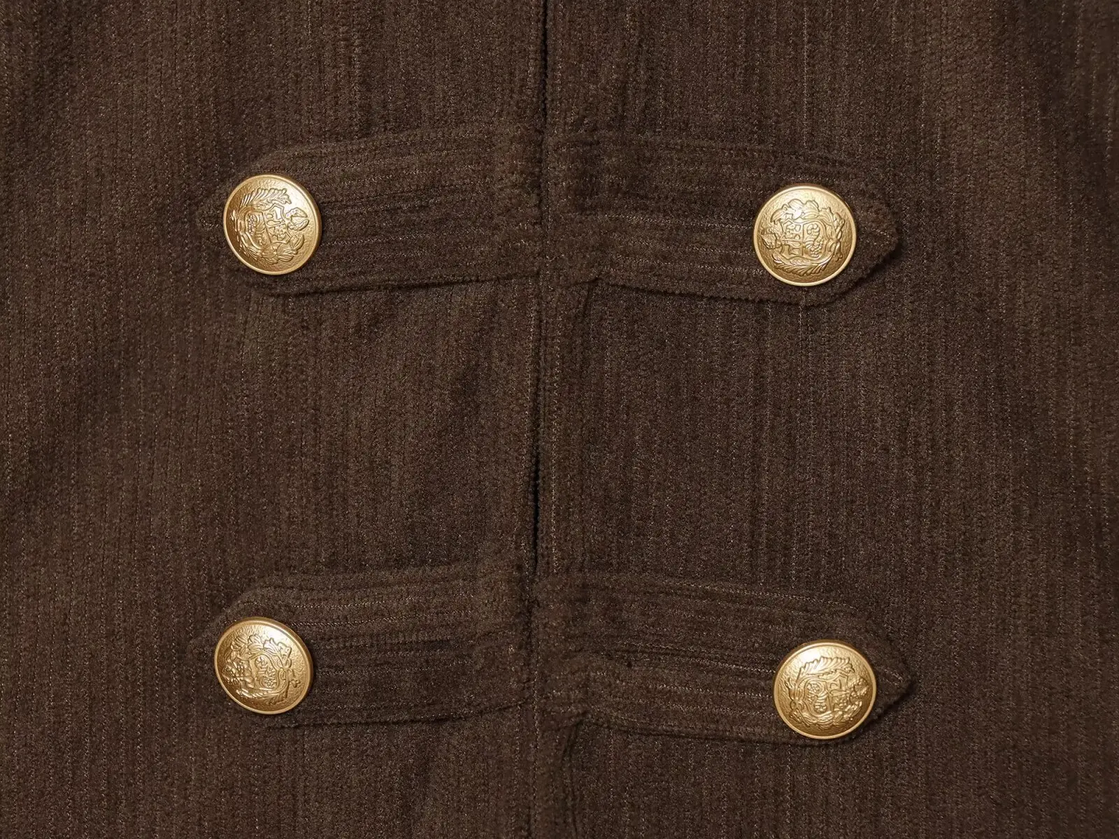 Damen Napoleon Hofstil Retro-Jacken Herbst Damen Kurze Doppelreihige Langarm-Mäntel Damen Freizeitjacken Oberbekleidung – Detail 8