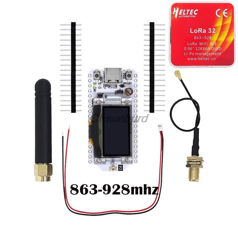 SX1276 SX1278 ESP32 LoRa 868MHz/915MHz/433MHz 0.96 بوصة الأزرق OLED عرض بلوتوث WIFI عدة 32 مجلس التنمية