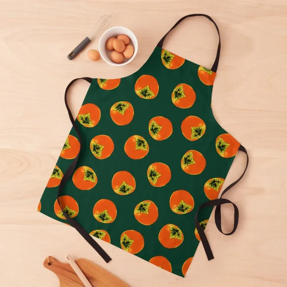 

Persimmons Pattern Apron work gowns for women cleaning home women Kitchen Household Items Restaurant Kitchen Equipment Apron