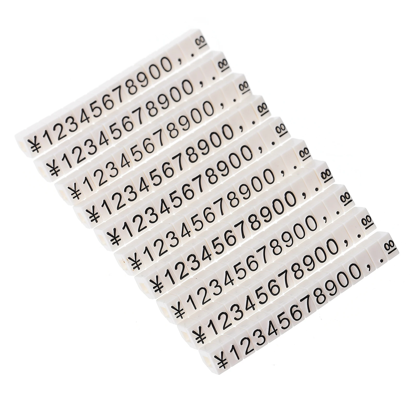 

10pcs Commodity Boards Jewelry Display Mall Signs Advertising Label Rack Supermarket Labels Store Price Sign Price Tags With