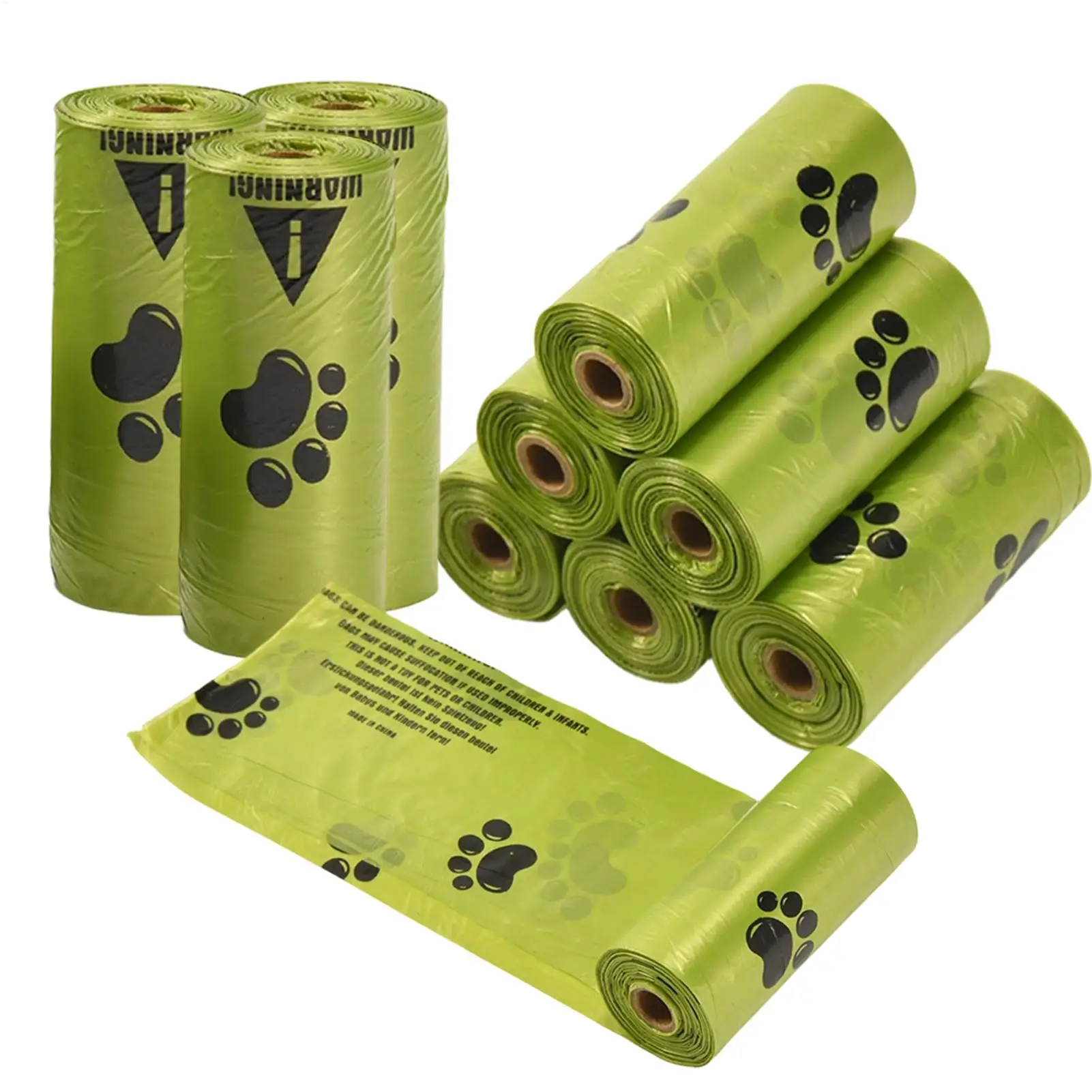 10Pcs Dog Poop Bags Pet Poop Bags Disposable cat Dog Waste Bags Bulk Poop Bags Leak-Proof Dog Waste Bags For Pet Supplies