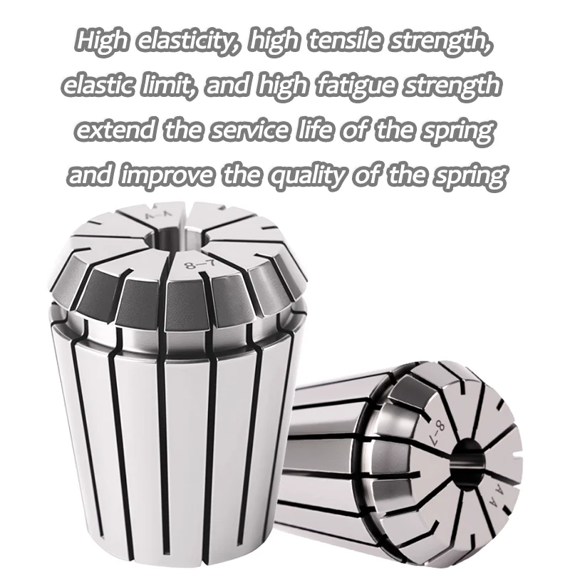 1pcs CNC Collet ER20 ER25 ER32 ER40 ER50 High Precision Collet Chuck For Milling Engraving Machine High Precision Spring Collet