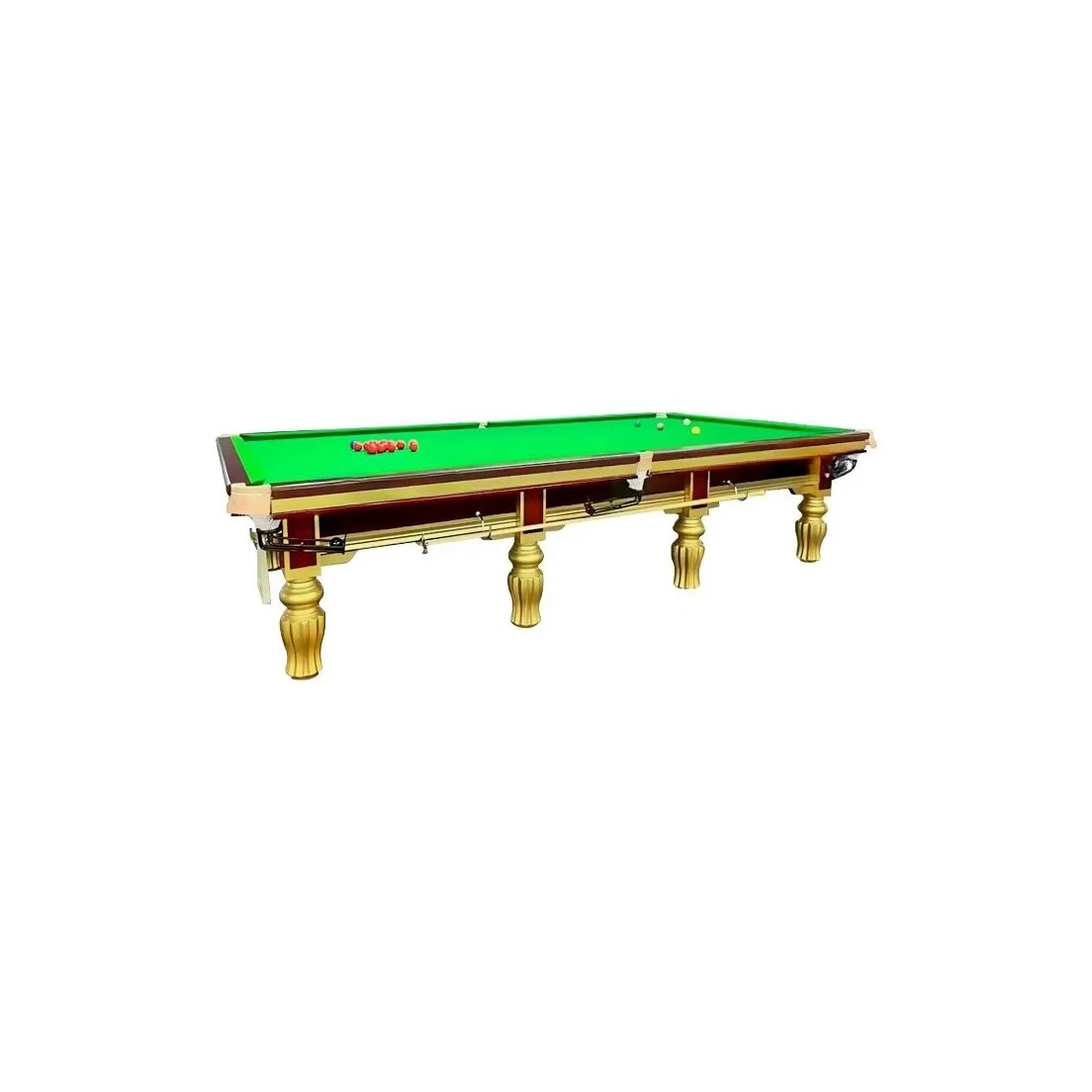Professional High Quality Snooker Table Custom Size Durable Solid Wood Legs Hot Selling Pool Table for Stability Reliability