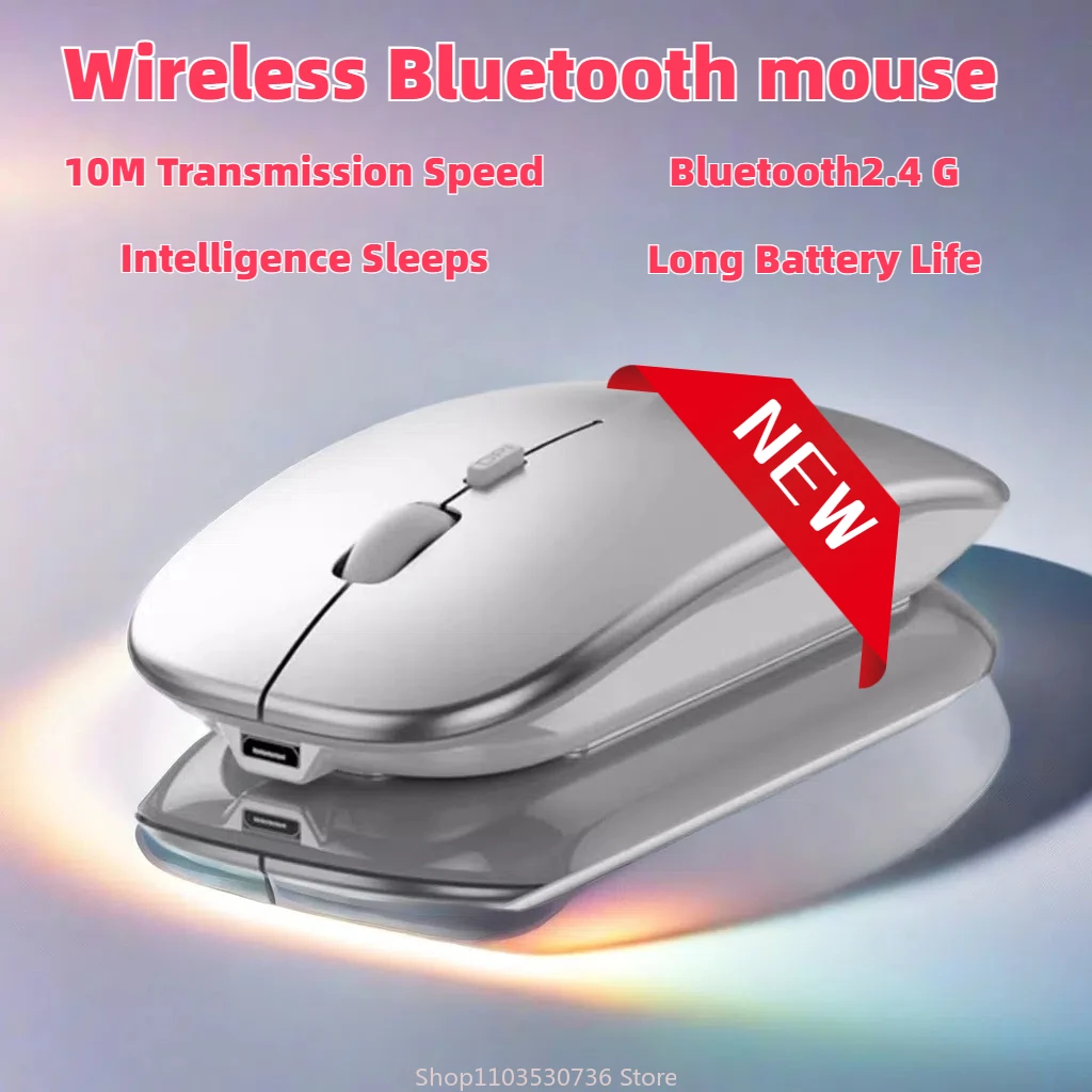 Wireless Bluetooth Mouse For iPad Samsung Huawei Lenovo Android Windows Tablet Battery Wireless Mouse For Notebook Computer