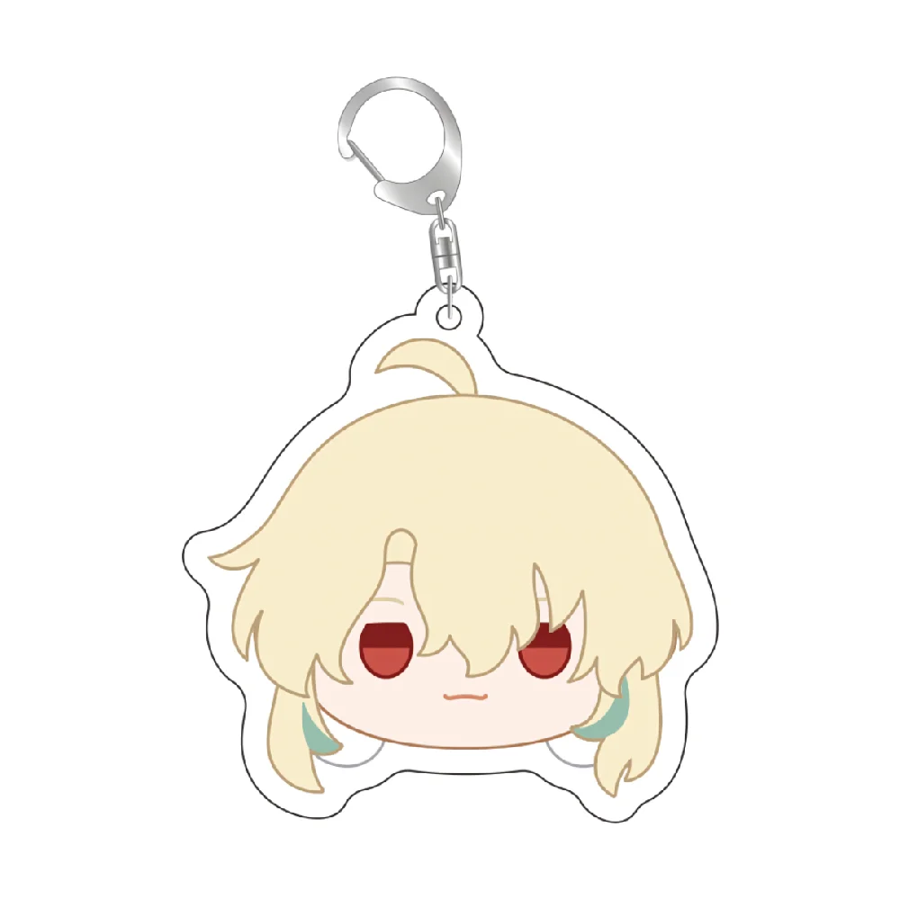Popular product Anime Wuthering Waves Acrylic  Keychain Expression Figures Pendant Charms Fans Collection Gift 6CM