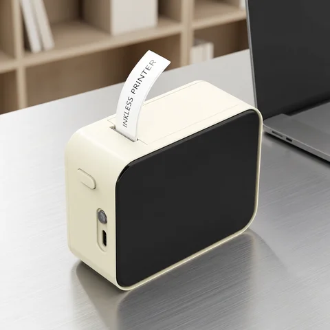Marklife P15 Mini Portable Label Printer Smart Pocket Printer Thermal Adhesive Sticker Labeling Machine ot 3PK Label Paper NoInk