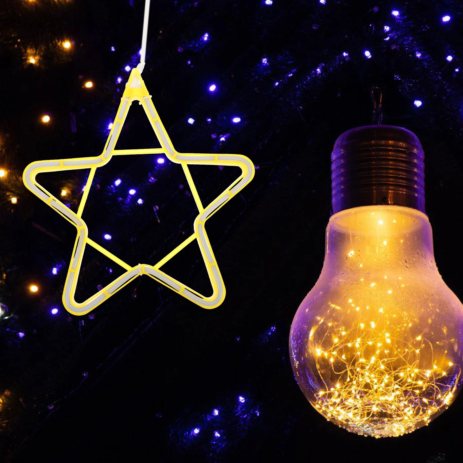 1 قطعة Led قسط بولي كلوريد الفينيل سهلة التركيب لنافذة جدار الباب زجاج السقف ستار مصباح النيون الإضاءة الزخرفية في الهواء الطلق ل #1