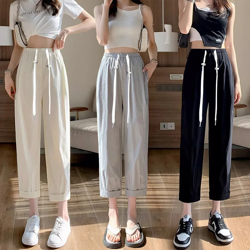 

Maternity Cotton beautiful Pants Casual Clothes Summer Pregnancy Clothing for Pregnant Women Fashion black Trousers