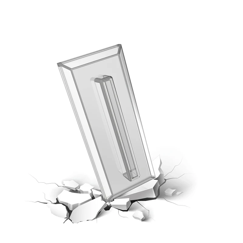 Soporte transparente para tarjeta de juego FC, soporte de exhibición de plástico, versión JP