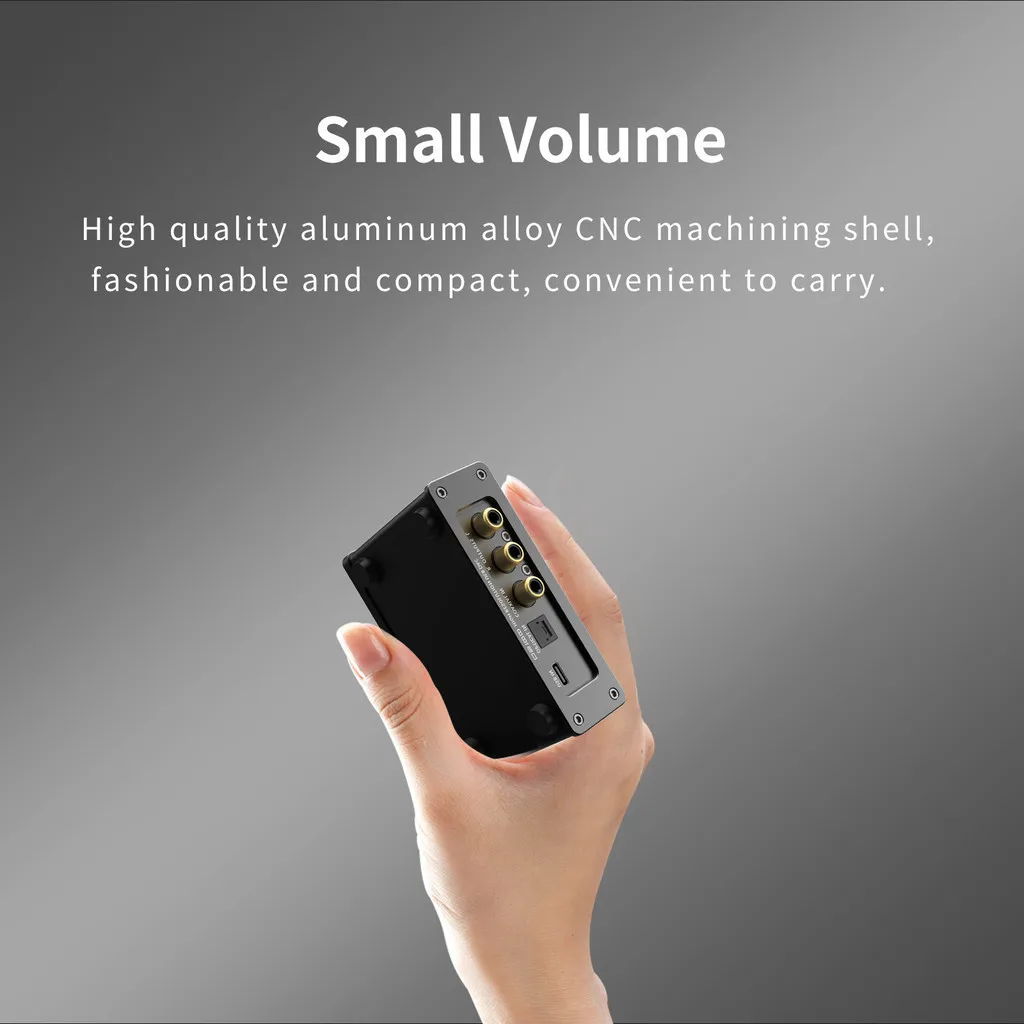 SMSL DS100 MQA MQA-CD Audio Decoder CS43131 DAC XU-316 Hifi Headphone Amplifier Mini Aluminum Hi-Res Sound Decoder