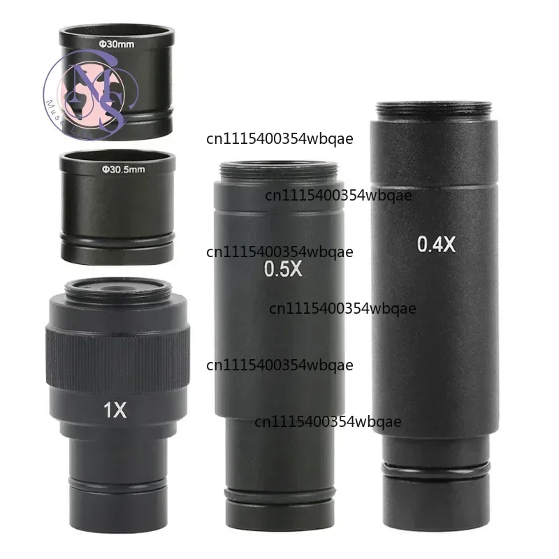 ZOCI-FOR-0.4X 0.5X 1X C-Mount Microscope Camera Adapter Lens 23.2mm 30mm 30.5mm Electronic Eyepiece CCD Instrument Parts