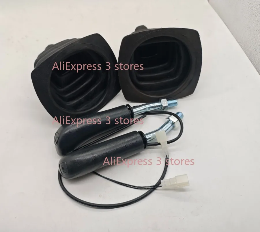 1 set For Kobelco Sk60 SK120SK 200-3-5-6 Joystick Handle Glue/dustproof Rubber Sleeve