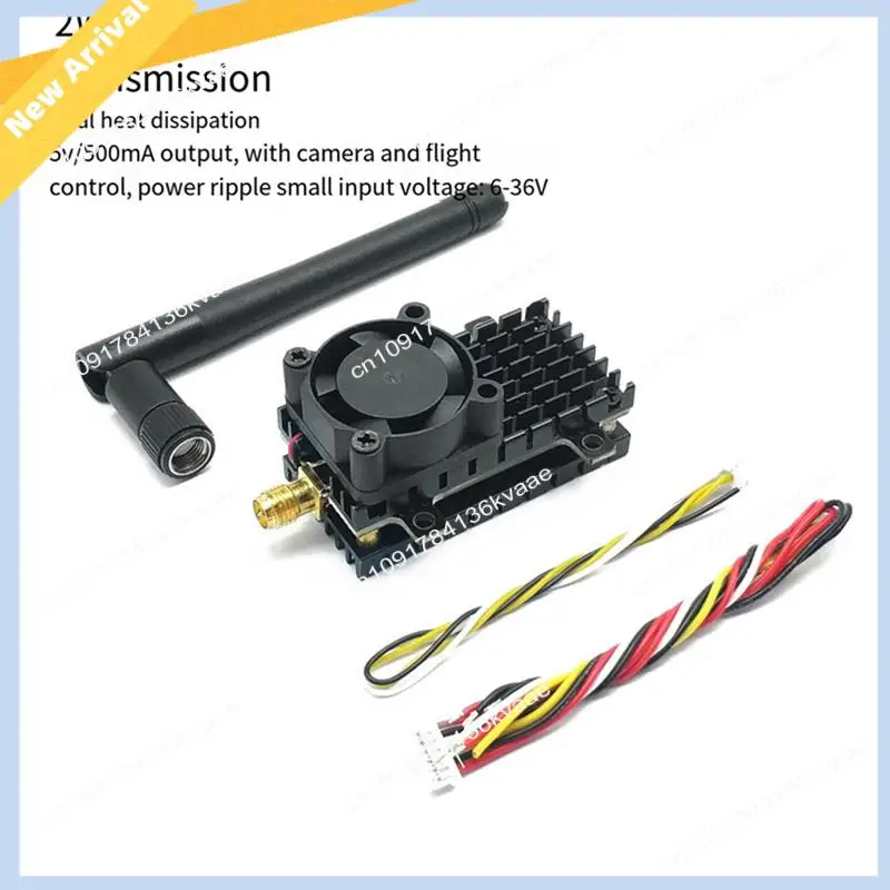 

M01K 5.8Ghz 2W FPV VTX Transmitter+1000TVL Cam 2000MW 48CH Audio Video Transmitter For RC FPV Long Range Drone