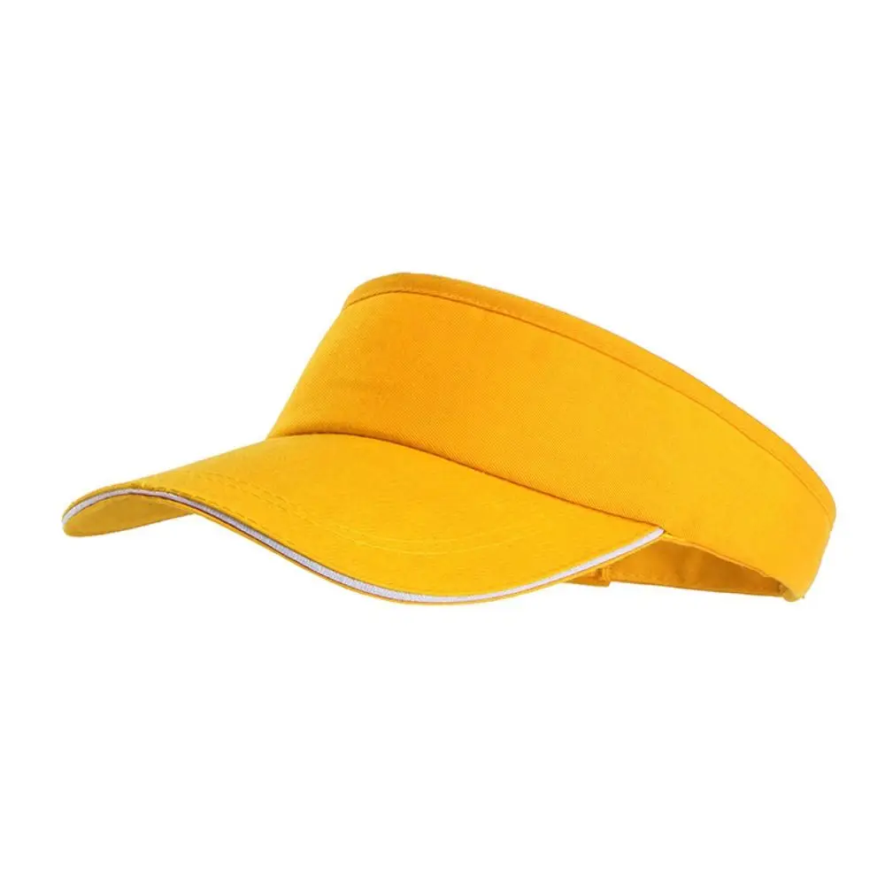 

Empty Top Summer Breathable Air Sun Hats Adjustable Sun Visor Tennis Sunscreen Cap Anti-UV UV Protection Empty Top Sun Hat