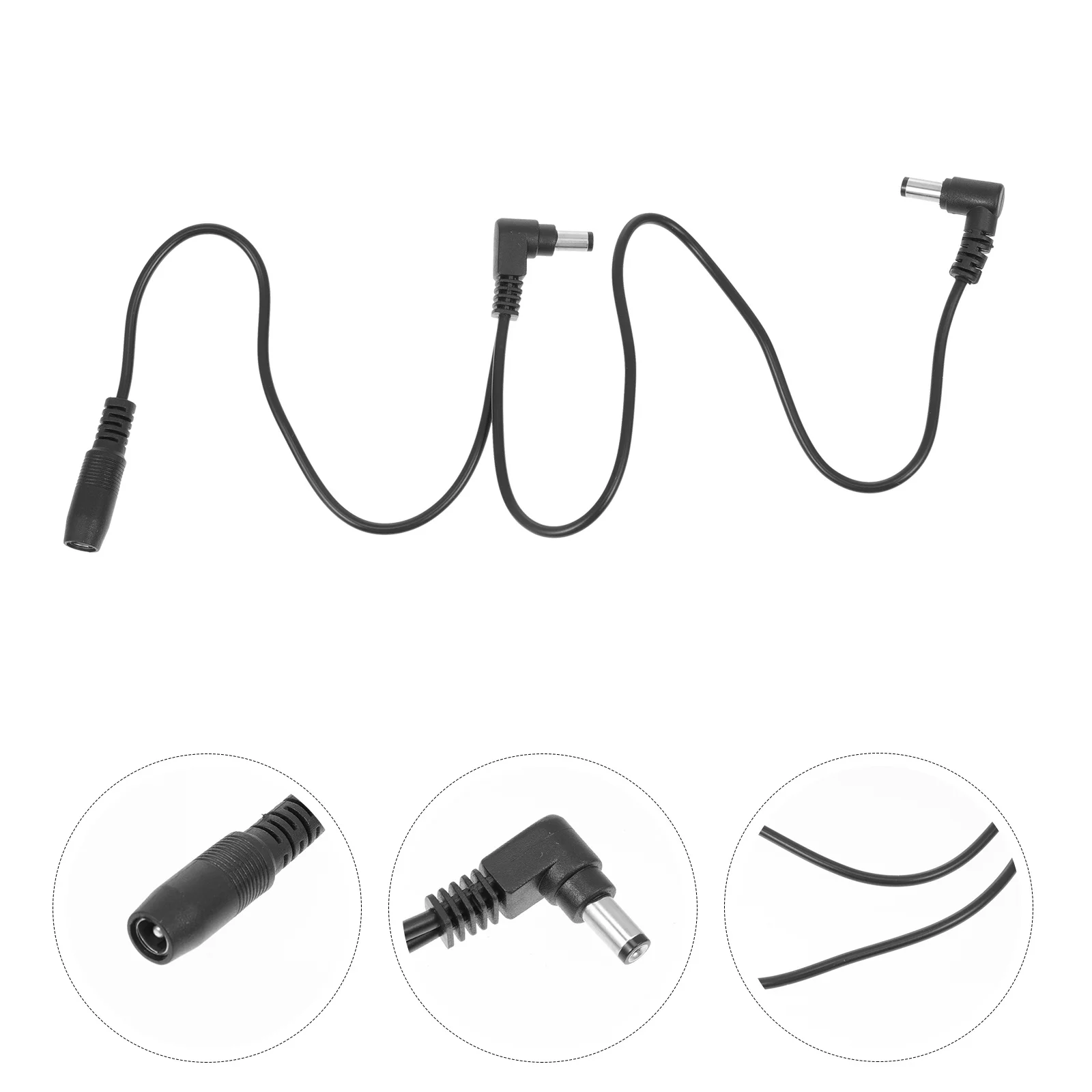 

1Pcs Guitar Effector Power Cable Premium Material Long Lasting Use Electric Guitar Pedal Power Supply Cable Pedal