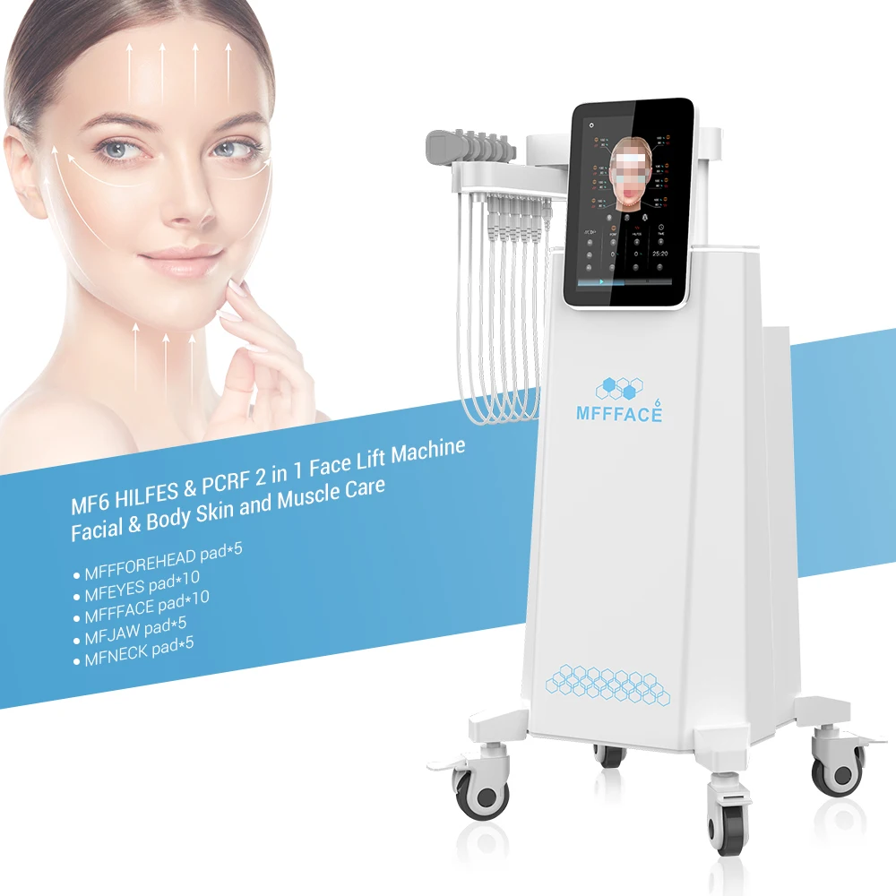 New Arrival Pe-Face Emslim Muscle Sculpting Peface Skin Eyes Lifting Ems For Face Pe Face Lift Rf Ems Facial Sculpting Machine