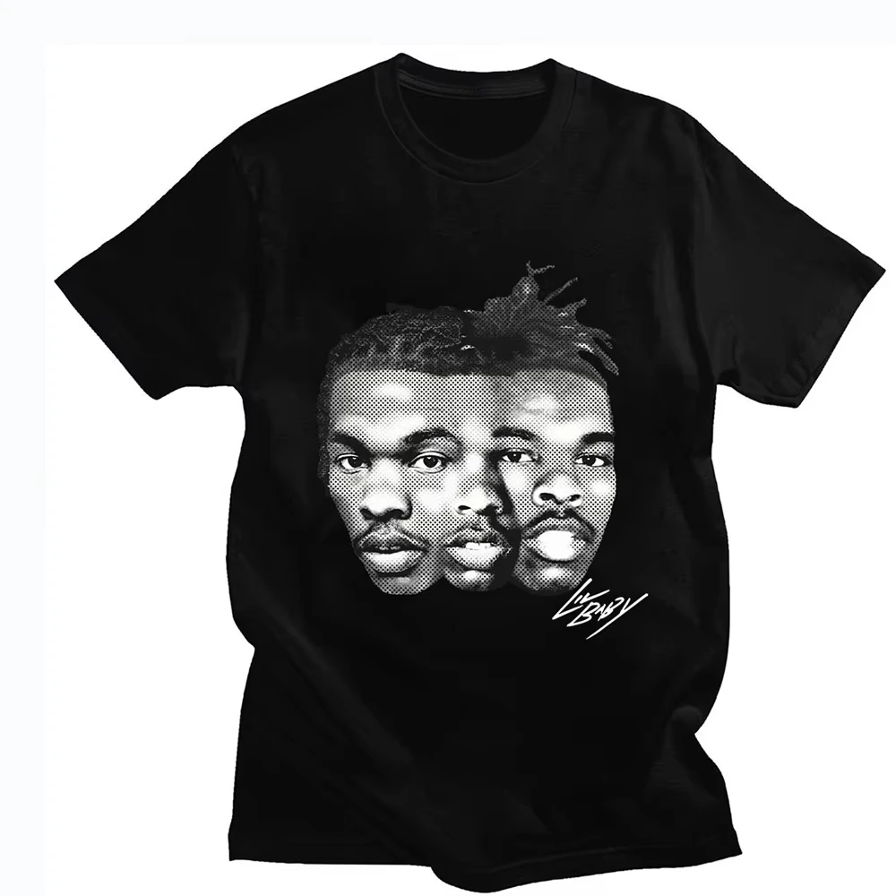 T-shirt imprimé à motif de personnage Hip-hop américain, décontracté, à la mode, Harajuku, gothique, rétro, haut unisexe