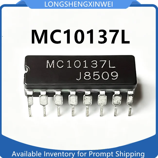1PCS New Original MC10137L DIP16 direct insertion high-speed ECL industrial logic counter chip in Stock