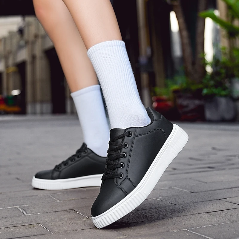 

YRZL Women Shoes Casual White Shoes Lightweight Walking Shoe Wear Resistant Comfortable Sneakers for Men Women Vulcanize Shoes
