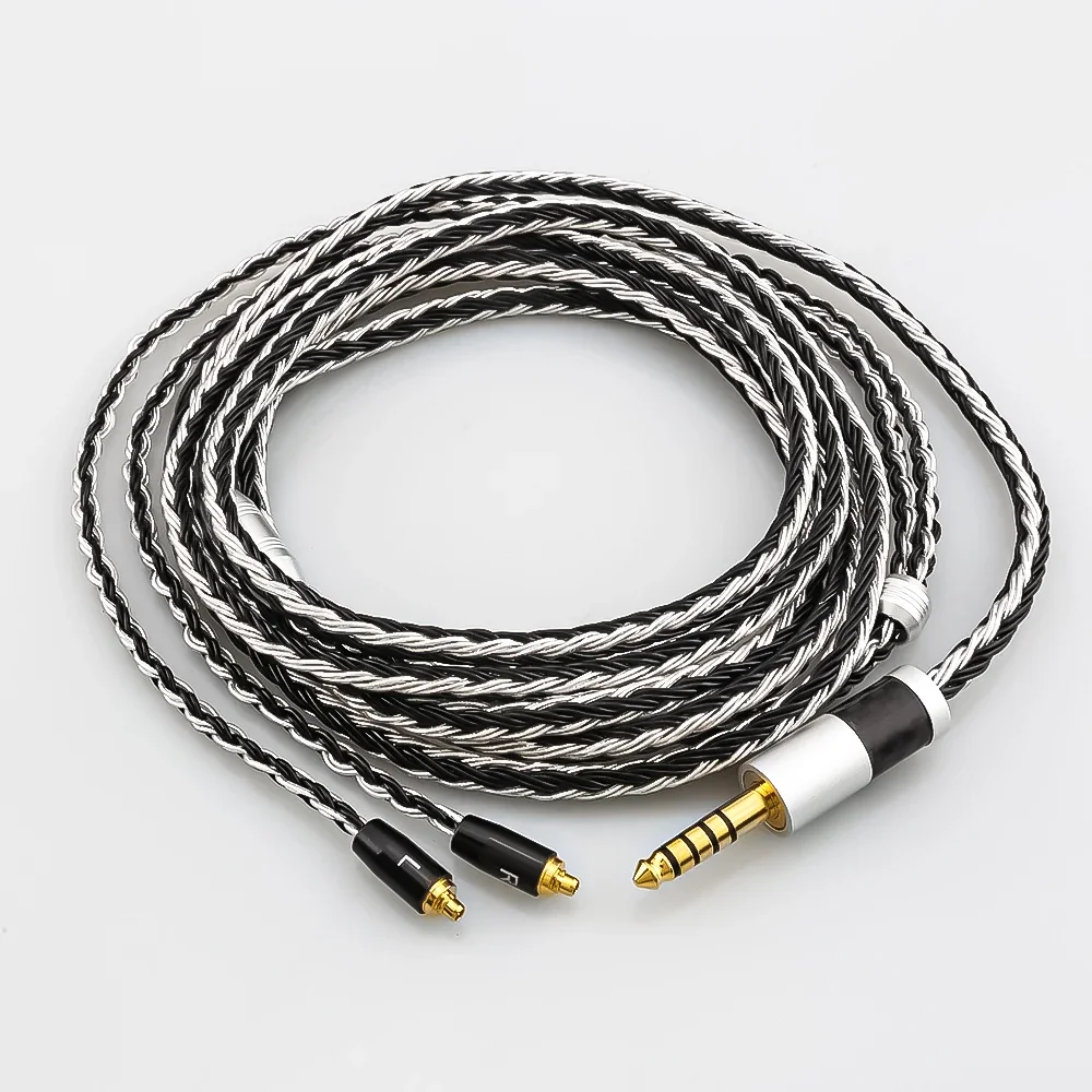 New 4.4mm 2.5mm 3.5mm XLR Balanced 16 Core 99% 7N OCC Headphone upgraded Cable For AKG N5005 N30 N40 MMCX IE300