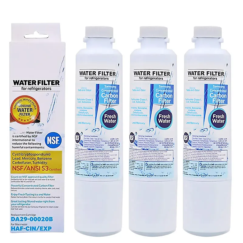 Nieuwe Waterzuiveraars Koelkast Waterfilter Cartridge Actieve Kool Vervanging Voor Samsung Da29 - 00020b