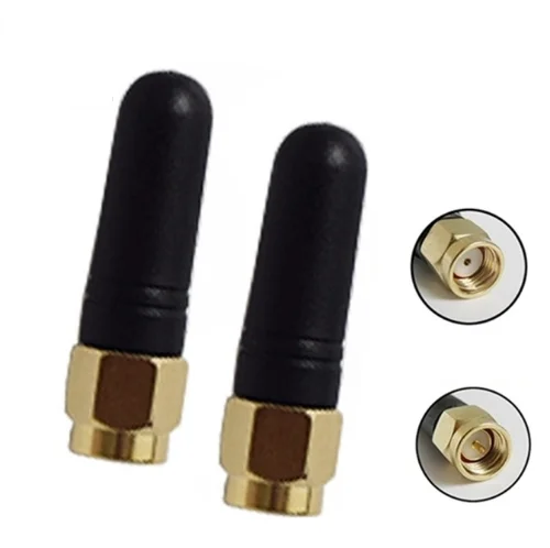 1pcs 2.4G ultra-short antenna 3CM long small size WIFI bluetooth zigbee antenna external glue stick antenna SMA connector