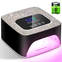 SUN S50 UV LED secador de uñas recargable 57 cuentas de lámpara LED lámpara de uñas profesional curado de todos los herramientas de lámpara de curado de esmalte de uñas de Gel