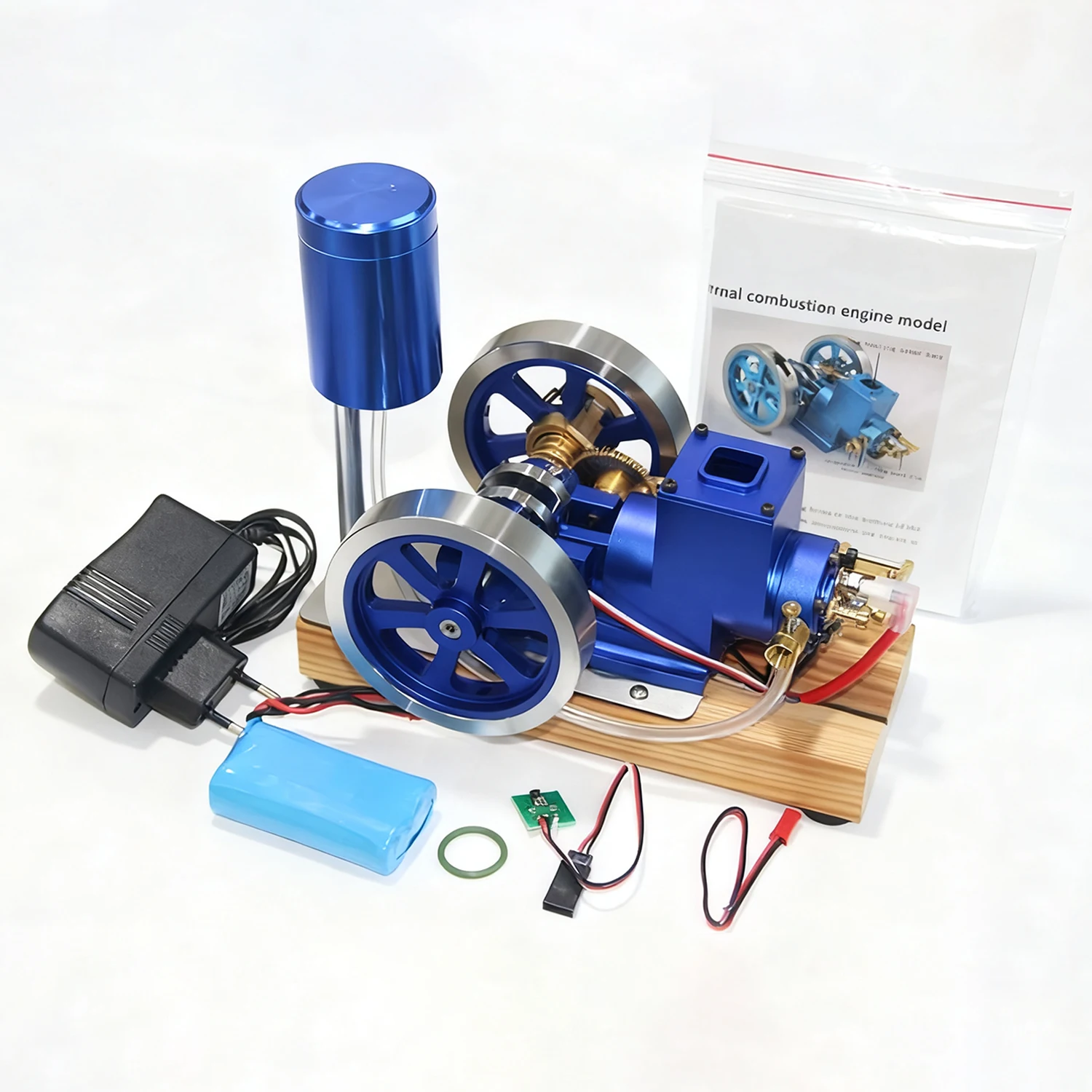 

Машина для жаба, маленькая четырехпробиваемая мини-модель неметанолового двигателя, зачитанный трактор, качество звука, настольное украшение