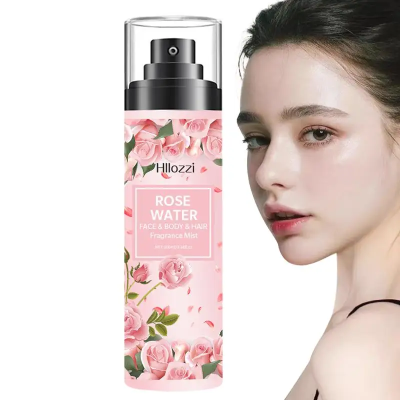 

Rose water spray Rose Petals Essence Nourishing Skin Improve Dullness Anti Aging Facial Toner Rose Pure Dew Damask Rose Water