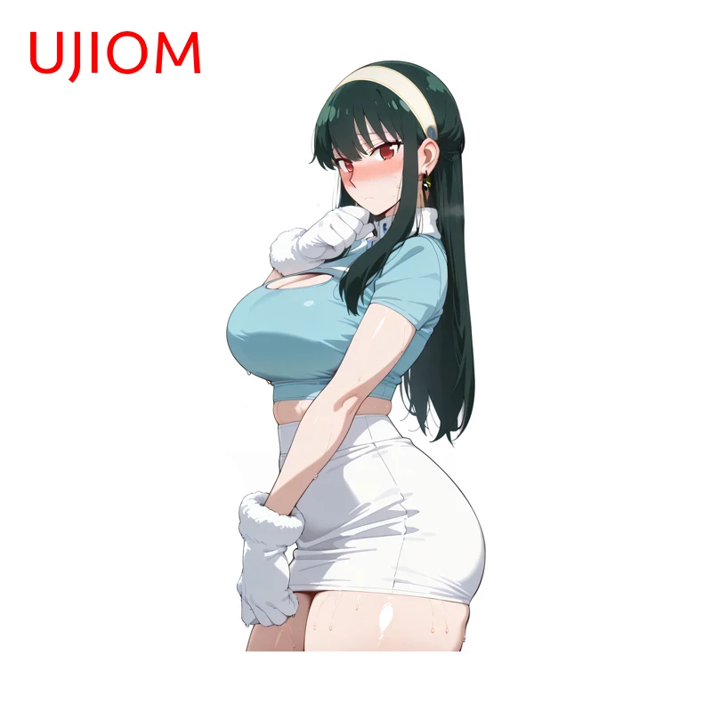 UJIOM Pretty Yor Forger Sexy Anime Wall Sticker Alluring Anime Air Conditioner Trunk Decals Funny Home Decoration Accessories