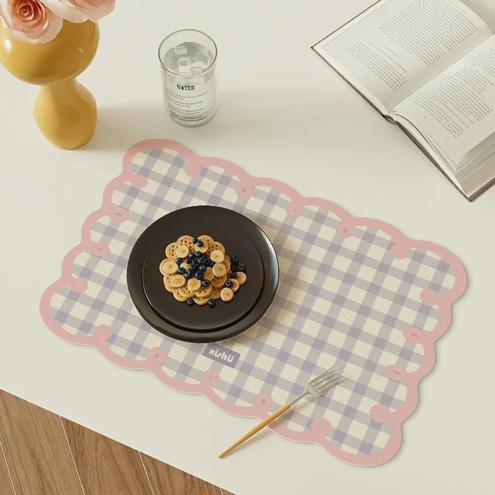 Nouveaux sets de table Dopamine antidérapants, isolants thermiques, absorbants l'eau et l'huile, accessoires de décoration de table
