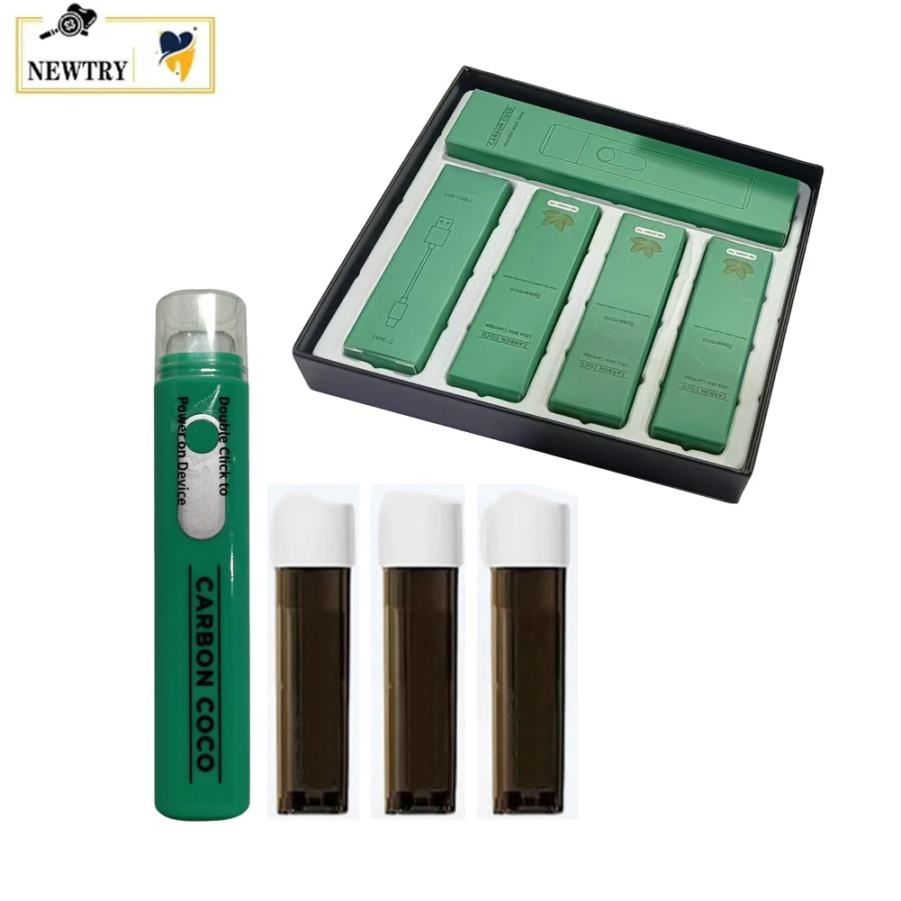 

Smart Oral Freshener Spray Kit USB Mini Mouth Fresh Breath Oral Hygiene Electronic Odor Remove Device Set Refillable Serum Pods