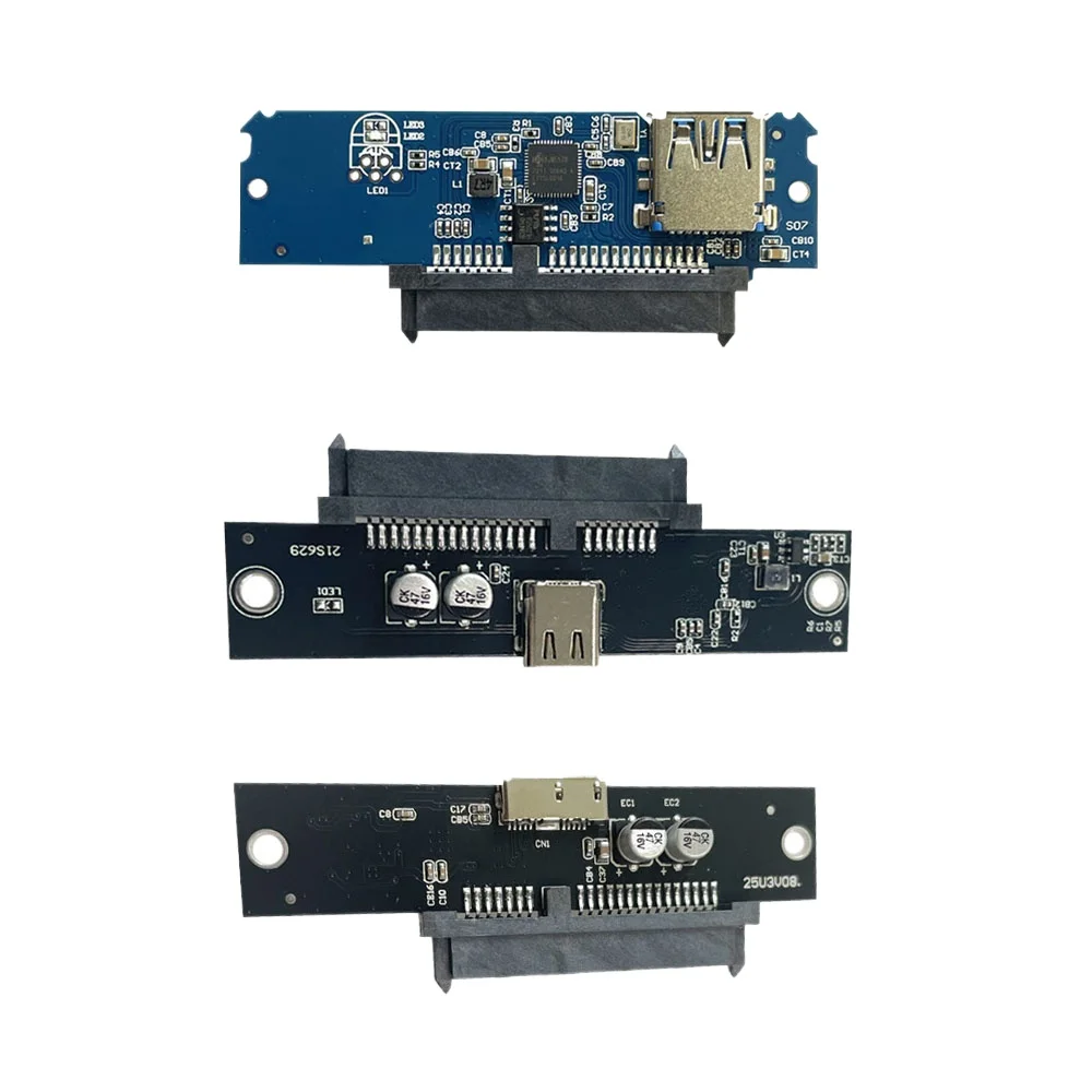 Adapter karty rozszerzeń SATA na USB3.0 2,5 cala SSD, przenośny dysk twardy Micro USB Adapter Board SSD Converter — zdjęcie produktu 7