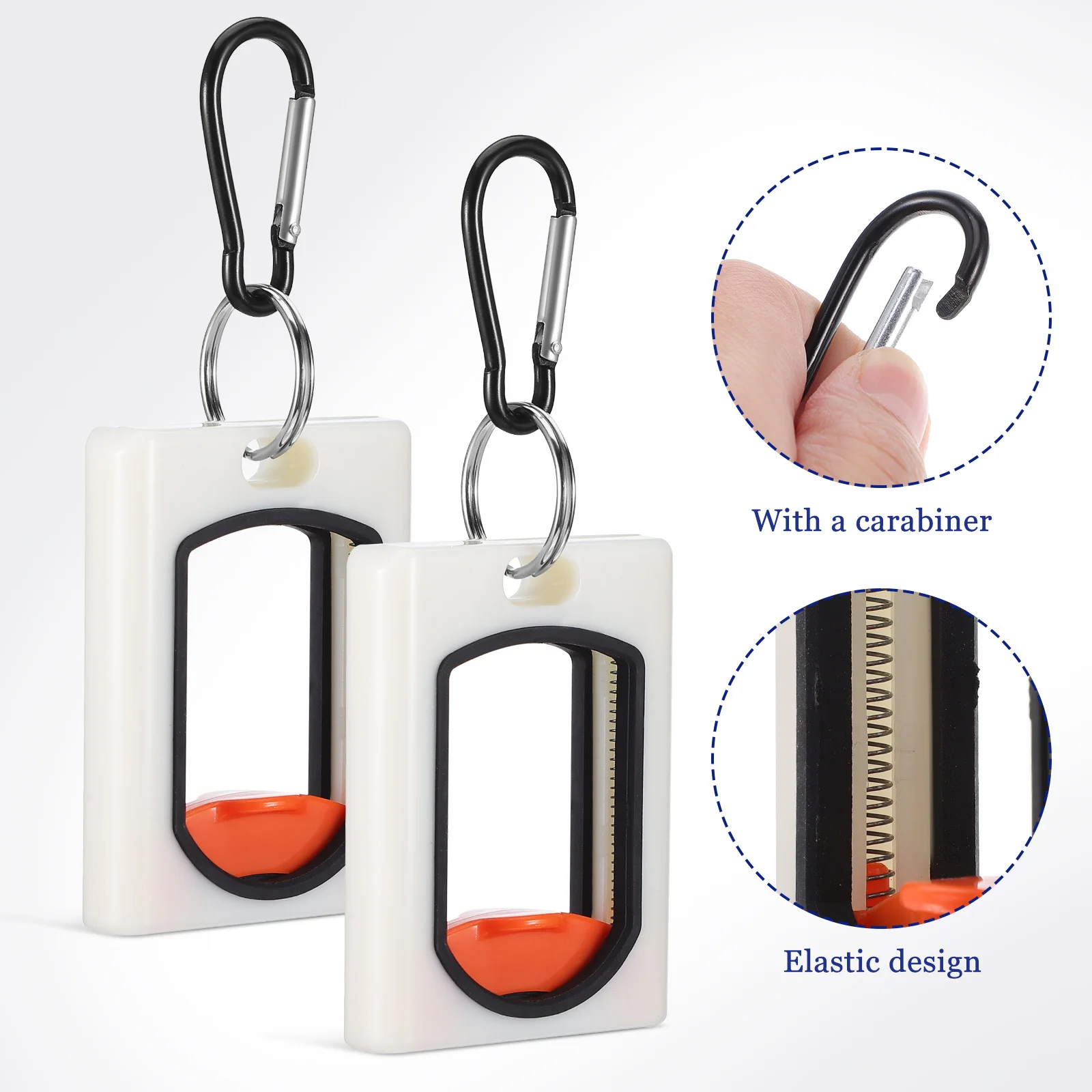 2 قطعة البريدي العلاقات المنظم توهج في الظلام المحمولة سلك العلاقات حامل أداة حزام رباط للكابل تخزين حامل إدارة الحبل